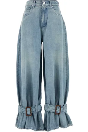J.W.Anderson Femme, Jeans, Bleu, Taille: W25 Jean Large en Denim