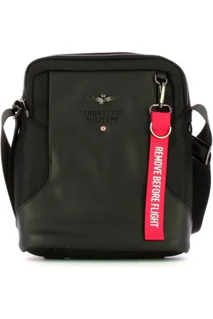 Aeronautica Militare Homme, Sacs, Vert, Taille: ONE Size Sac à Bandoulière Style Militaire