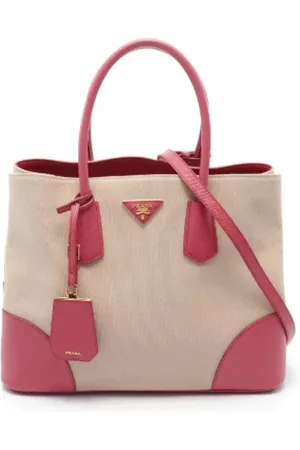 Prada Femme, Pre-owned, , Taille: ONE Size Pre-owned Toile sacs-prada
