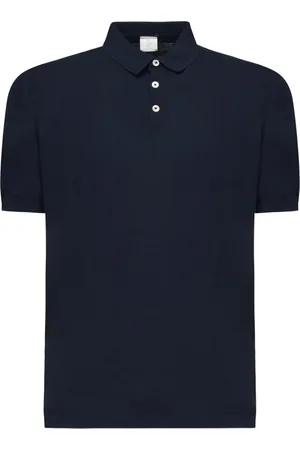 ELEVENTY Homme, Tops, Bleu, Taille: L Collection élégante de polos et T-shirts