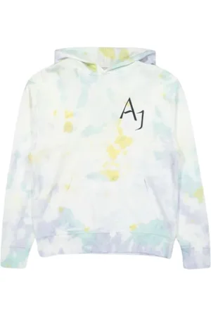 Jordan Homme, Sweatshirts et sweats à capuche, Multicolore, Taille: S Sweat à capuche avec effet Tie and Dye