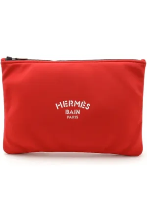 Hermès Femme, Pre-owned, Rouge, Taille: ONE Size Pre-owned Plastique pochettes-minaudieres