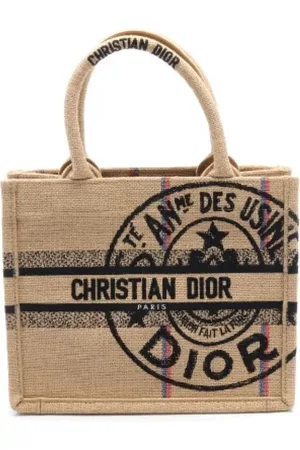 Dior Femme, Pre-owned, , Taille: ONE Size Pre-owned Toile sacs-dior
