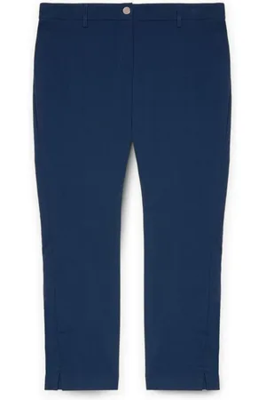 Fiorella rubino Femme, Pantalons, Bleu, Taille: 36 FR Pantalón recto