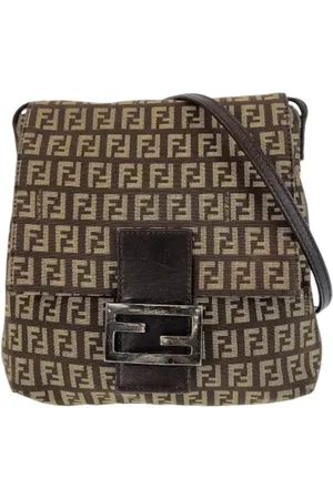 Fendi Femme, Pre-owned, Brun, Taille: ONE Size Pre-owned Toile sacs-fendi