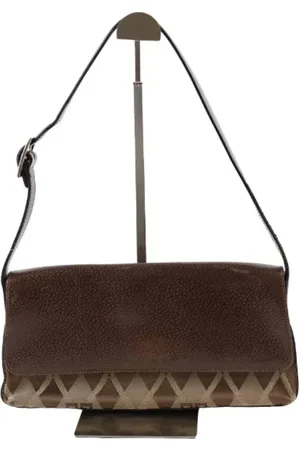 Givenchy Femme, Pre-owned, Brun, Taille: ONE Size Pre-owned Cuir sacs-main