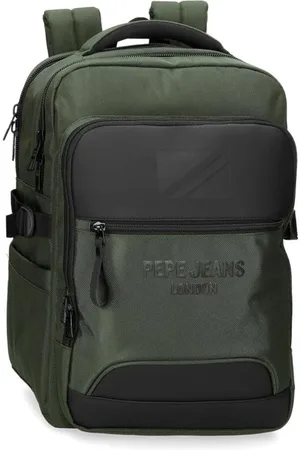 Patrizia Pepe Homme, Sacs, Vert, Taille: ONE Size Sac à dos pour ordinateur avec port USB