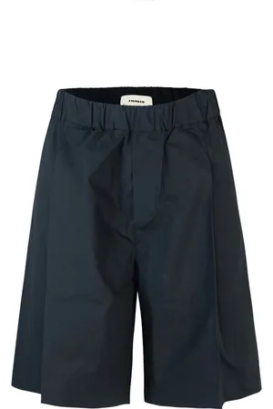 A PAPER KID Homme, Shorts, Noir, Taille: S Shorts Noirs Élastiques avec Poches