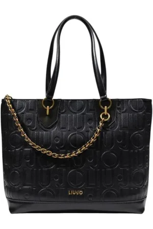 Liu Jo Femme, Sacs, Noir, Taille: ONE Size Sac à main en polyéthylène noir pour femmes