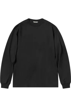 Auralee Homme, Sweatshirts et sweats à capuche, Noir, Taille: 2XL Collection de T-shirts et Polos élégants