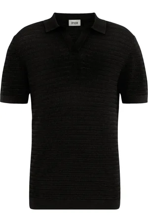 Drykorn Homme, Pulls, Noir, Taille: S Polo en Tricot Homme Noir