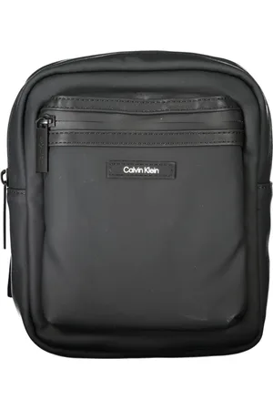 Calvin Klein Homme, Sacs, Noir, Taille: ONE Size Sac à bandoulière en polyester noir