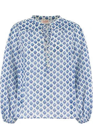 MC2 SAINT BARTH Femme, Blouses et Chemises, Bleu, Taille: 42 FR Chemise d