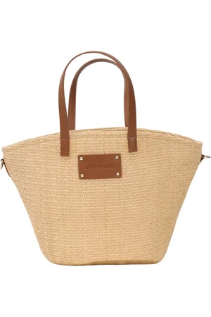 4GIVENESS Femme, Sacs, , Taille: ONE Size Sac Shopper avec poignées marron