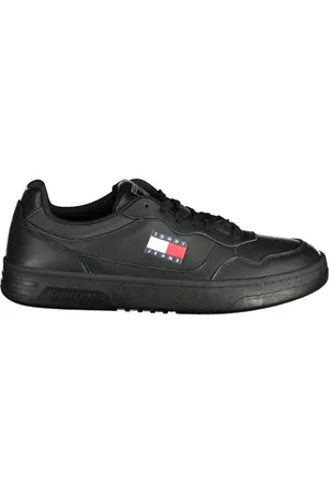 Tommy Hilfiger Homme, Chaussures, Noir, Taille: 43 EU Baskets en polyester noir