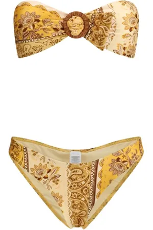 ZIMMERMANN Femme, Maillots de bain, Multicolore, Taille: 40 FR Maillot de bain Lucky Bamboo Bandana