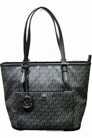 Michael Kors Femme, Pre-owned, Noir, Taille: ONE Size Pre-owned Toile cabas