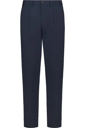 PEOPLE OF SHIBUYA Homme, Pantalons, Bleu, Taille: L Pantalon Bleu Marine