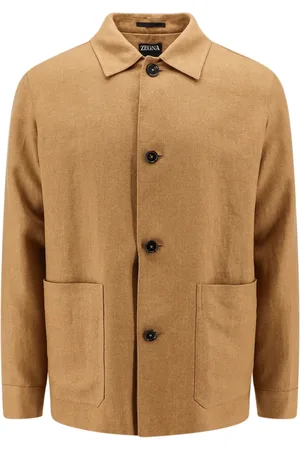 Ermenegildo Zegna Homme, Vestes, Brun, Taille: L Veste Légère