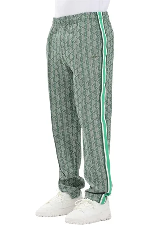 Lacoste Homme, Pantalons, Multicolore, Taille: S Pantalon sportif vert style Paris