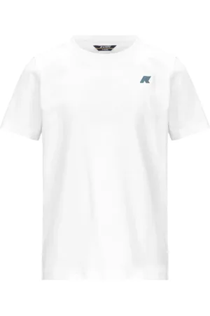 K-Way Homme, Tops, Blanc, Taille: 4 Y T-shirt Jersey Isobar Vertical