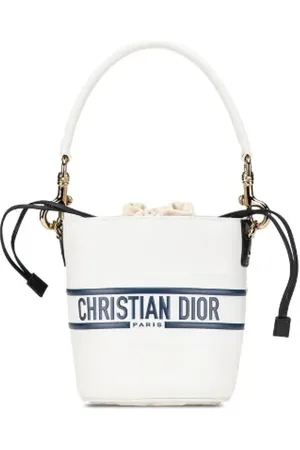Dior Femme, Pre-owned, Blanc, Taille: ONE Size Pre-owned Cuir sacs-dior