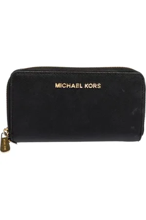 Michael Kors Femme, Pre-owned, Noir, Taille: ONE Size Pre-owned Cuir petite-maroquinerie
