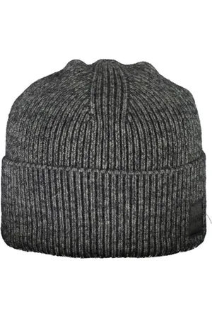 HUGO BOSS Homme, Accessoires, Noir, Taille: ONE Size Casquette de Luxe en Laine