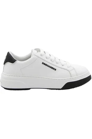 Dsquared2 Femme, Chaussures, Blanc, Taille: 36 EU Baskets Décontractées pour un Usage Quotidien