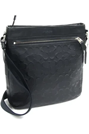 Coach Femme, Pre-owned, Noir, Taille: ONE Size Pre-owned Cuir sacs-ports-paule