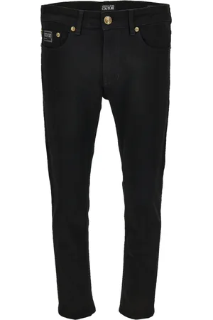 VERSACE Homme, Jeans, Noir, Taille: W33 Pantalon