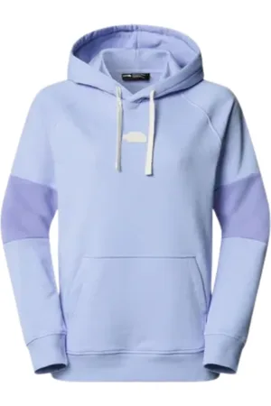 The North Face Femme, Sweatshirts et sweats à capuche, Violet, Taille: 40 FR Sweat à capuche lilas style Terry Relaxed
