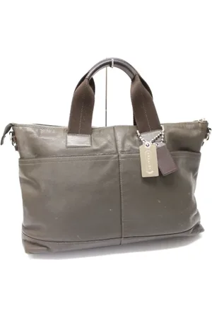 Coach Femme, Pre-owned, Vert, Taille: ONE Size Pre-owned Cuir sacs-main