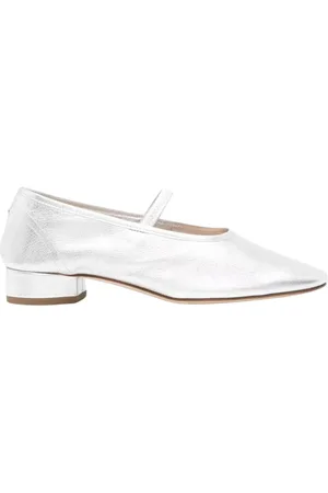 Aeyde Femme, Chaussures, Gris, Taille: 37 EU Chaussures Mary Jane en Cuir Noir