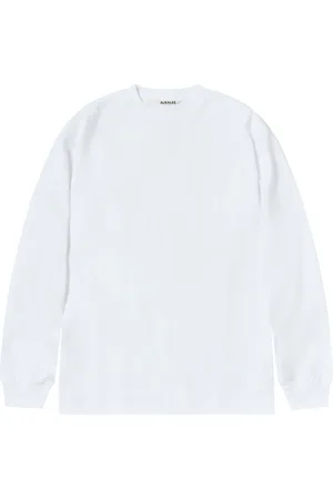 Auralee Homme, Sweatshirts et sweats à capuche, Blanc, Taille: L Collection de T-shirts et Polos élégants
