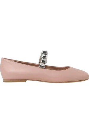 Casadei Femme, Chaussures, , Taille: 37 1/2 EU Élégantes Crystal Ballerina Flats