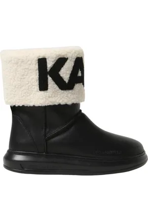Karl Lagerfeld Femme, Chaussures, , Taille: 36 EU Bottes en peau de mouton retourné