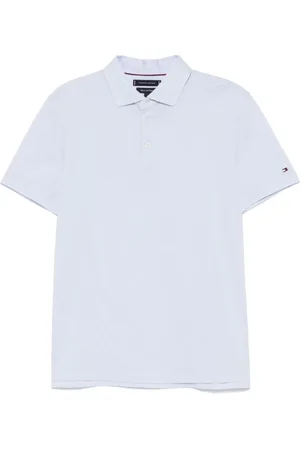 Tommy Hilfiger Homme, Tops, Bleu, Taille: S Polo Bleu Clair Manches Courtes
