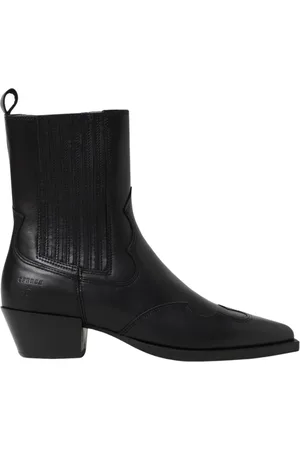 Copenhagen Shoes Femme, Chaussures, Noir, Taille: 38 EU Bottines Noires en Cuir