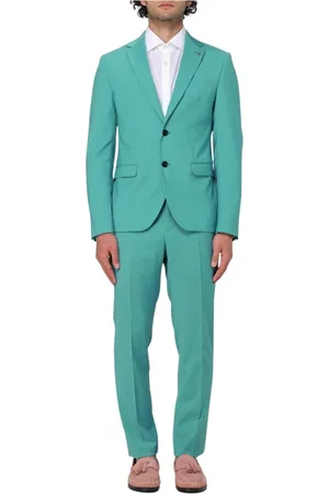 Manuel Ritz Homme, Costumes, Vert, Taille: S Costume SlimFit Vert