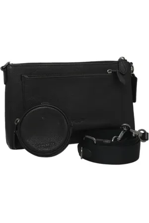 Coach Femme, Pre-owned, Noir, Taille: ONE Size Pre-owned Cuir sacs-ports-paule