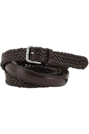 Dolce & Gabbana Homme, Accessoires, Noir, Taille: 90 CM Ceinture à Motif Tissé
