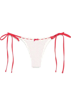 Frankies Bikinis Femme, Maillots de bain, , Taille: 38 FR Maillot de Bain à Pois avec Latéral