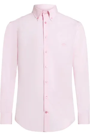 Etro Homme, Chemises, Rose, Taille: L Chemise en coton à boutons