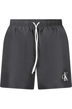 Calvin Klein Homme, Maillots de bain, Noir, Taille: XL Vêtements de mer noirs Shorts Regular Fit