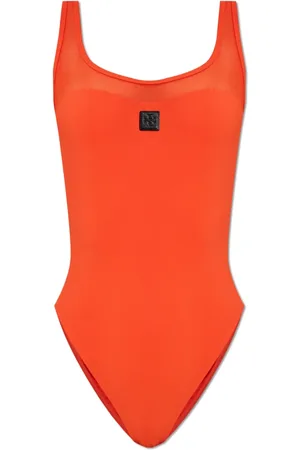 Tory Burch Femme, Maillots de bain, Rouge, Taille: 40 FR Maillot une pièce