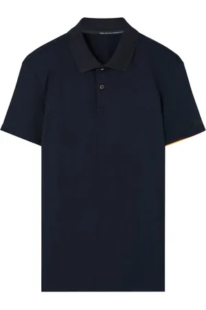 RRD Homme, Tops, Bleu, Taille: XL Polo Bleu avec Logo