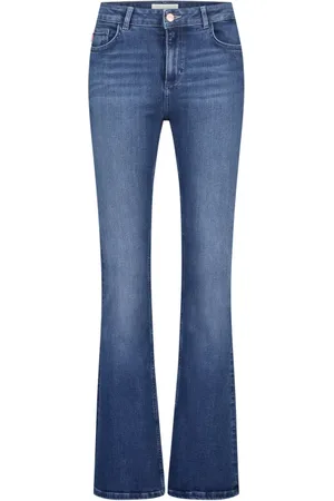 Fabienne Chapot Femme, Jeans, Bleu, Taille: W30 Eva Flare Jeans