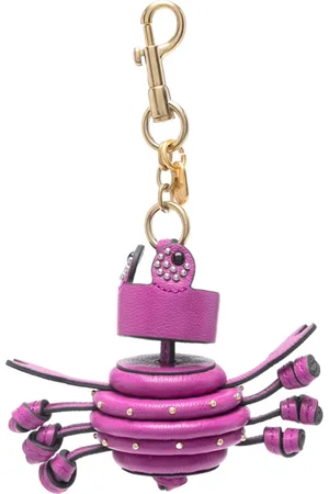 Anya Hindmarch Femme, Accessoires, Violet, Taille: ONE Size Keyrings
