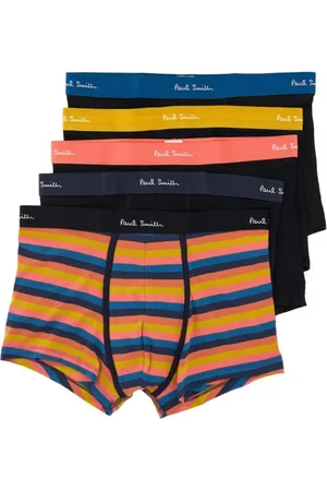 Paul Smith Homme, Sous-vêtements, Multicolore, Taille: S Lot de 5 boxers